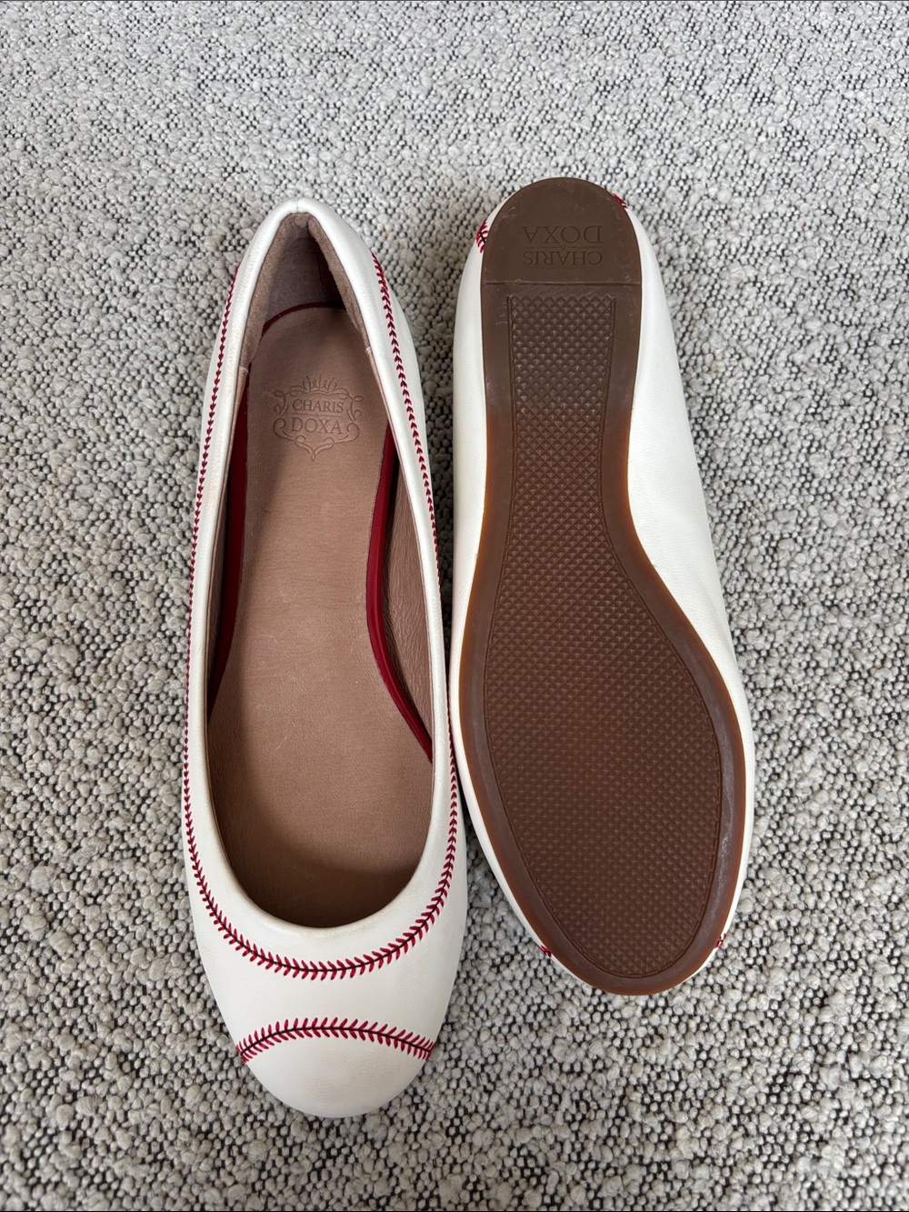 Charis Doxa Grand Slam Leather Baseball flats 7.5 - Picture 9 of 12